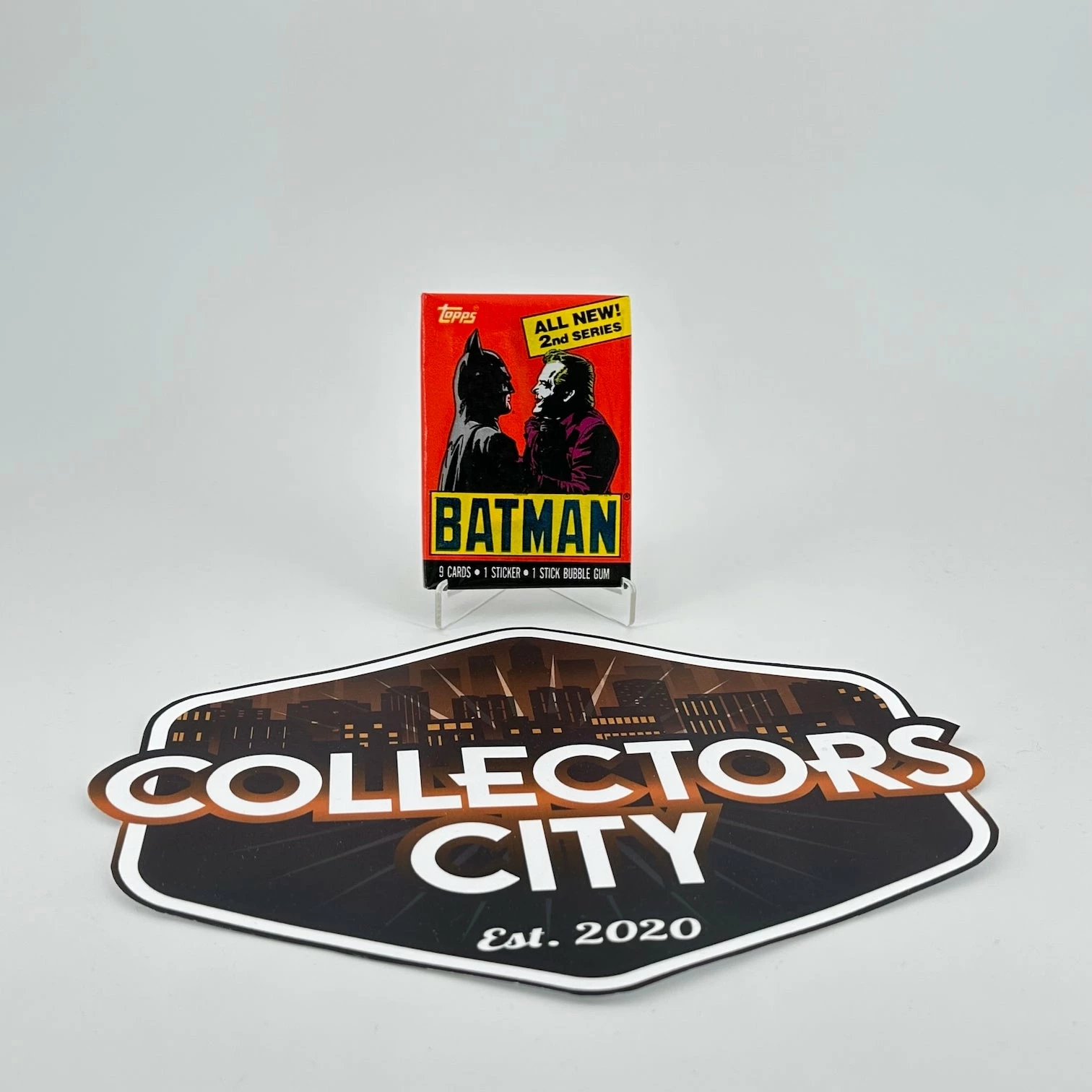 Collectors City TOPPS BATMAN WAX PACK 2 Collectors City TOPPS BATMAN WAX PACK - Image 2