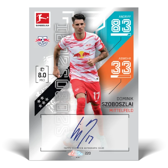 Collectors City TOPPS BUNDESLIGA MATCH ATTAX CHROME 2021/22 6 Collectors City TOPPS BUNDESLIGA MATCH ATTAX CHROME 2021/22 - Image 6