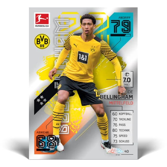 Collectors City TOPPS BUNDESLIGA MATCH ATTAX CHROME 2021/22 9 Collectors City TOPPS BUNDESLIGA MATCH ATTAX CHROME 2021/22 - Image 9