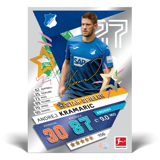 Collectors City TOPPS BUNDESLIGA MATCH ATTAX CHROME 2021/22 13 Collectors City TOPPS BUNDESLIGA MATCH ATTAX CHROME 2021/22 - Image 13