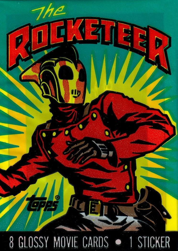 Collectors City TOPPS THE ROCKETEER WAX PACK 3 Collectors City TOPPS THE ROCKETEER WAX PACK - Image 3