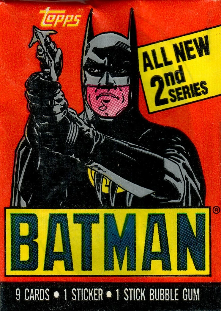 Collectors City TOPPS BATMAN WAX PACK 3 Collectors City TOPPS BATMAN WAX PACK - Image 3