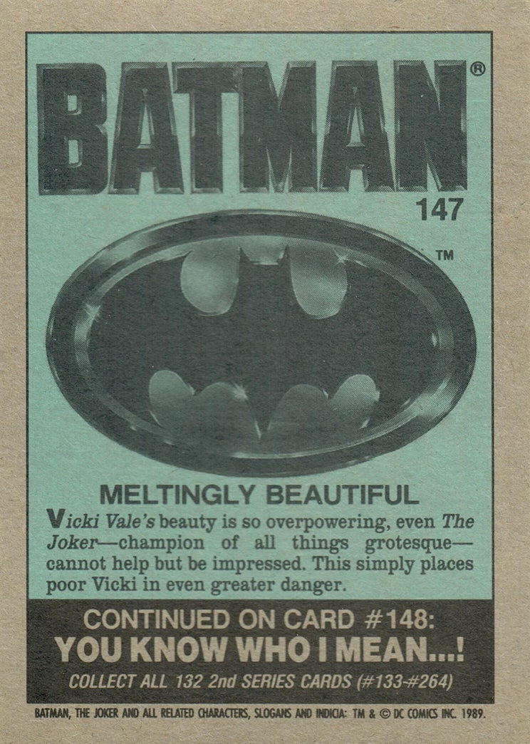 Collectors City TOPPS BATMAN WAX PACK 13 Collectors City TOPPS BATMAN WAX PACK - Image 13