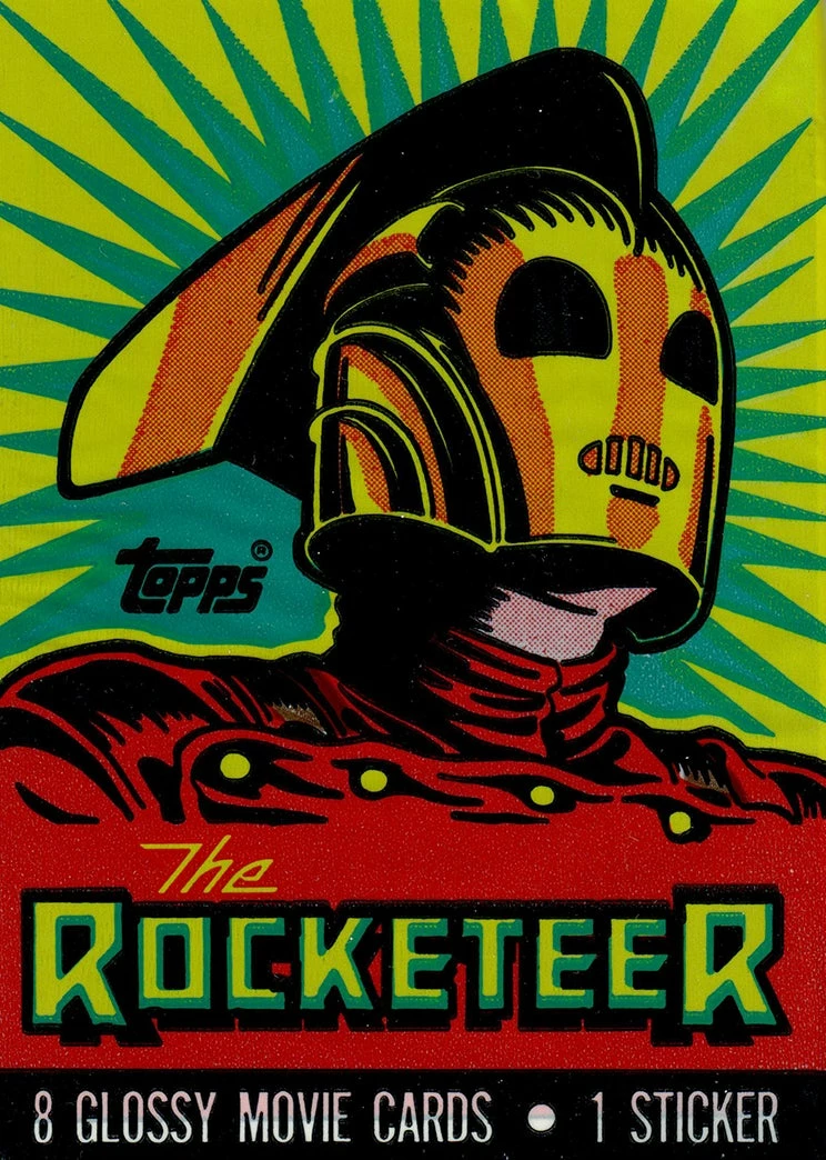 Collectors City TOPPS THE ROCKETEER WAX PACK 4 Collectors City TOPPS THE ROCKETEER WAX PACK - Image 4