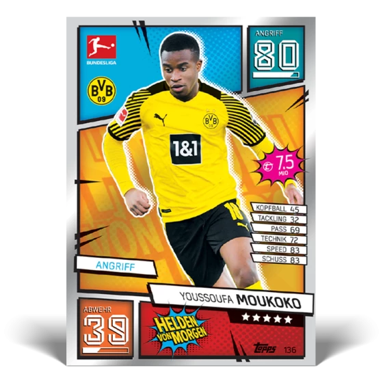 Collectors City TOPPS BUNDESLIGA MATCH ATTAX CHROME 2021/22 14 Collectors City TOPPS BUNDESLIGA MATCH ATTAX CHROME 2021/22 - Image 14