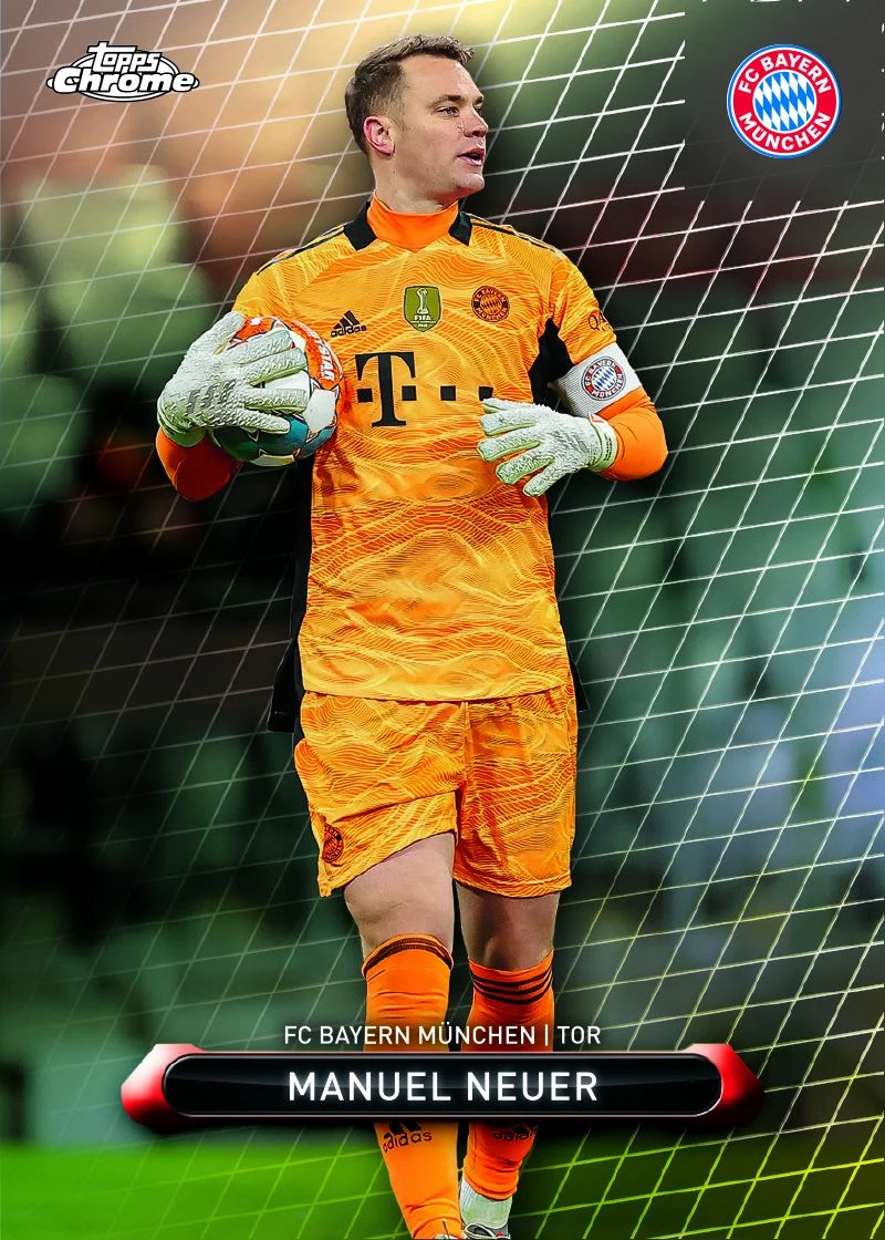 Collectors City TOPPS BAYERN MÜNCHEN CHROME SET 10 Collectors City TOPPS BAYERN MÜNCHEN CHROME SET - Image 10