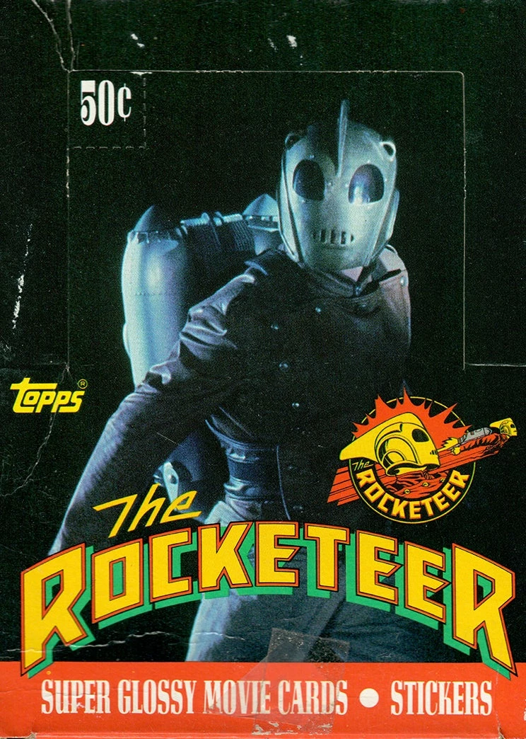 Collectors City TOPPS THE ROCKETEER WAX PACK 13 Collectors City TOPPS THE ROCKETEER WAX PACK - Image 13