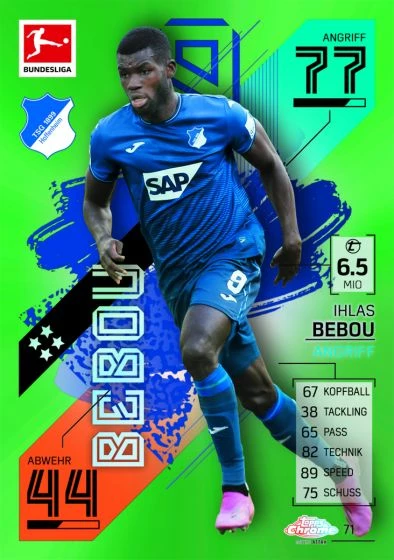 Collectors City TOPPS BUNDESLIGA MATCH ATTAX CHROME 2021/22 11 Collectors City TOPPS BUNDESLIGA MATCH ATTAX CHROME 2021/22 - Image 11