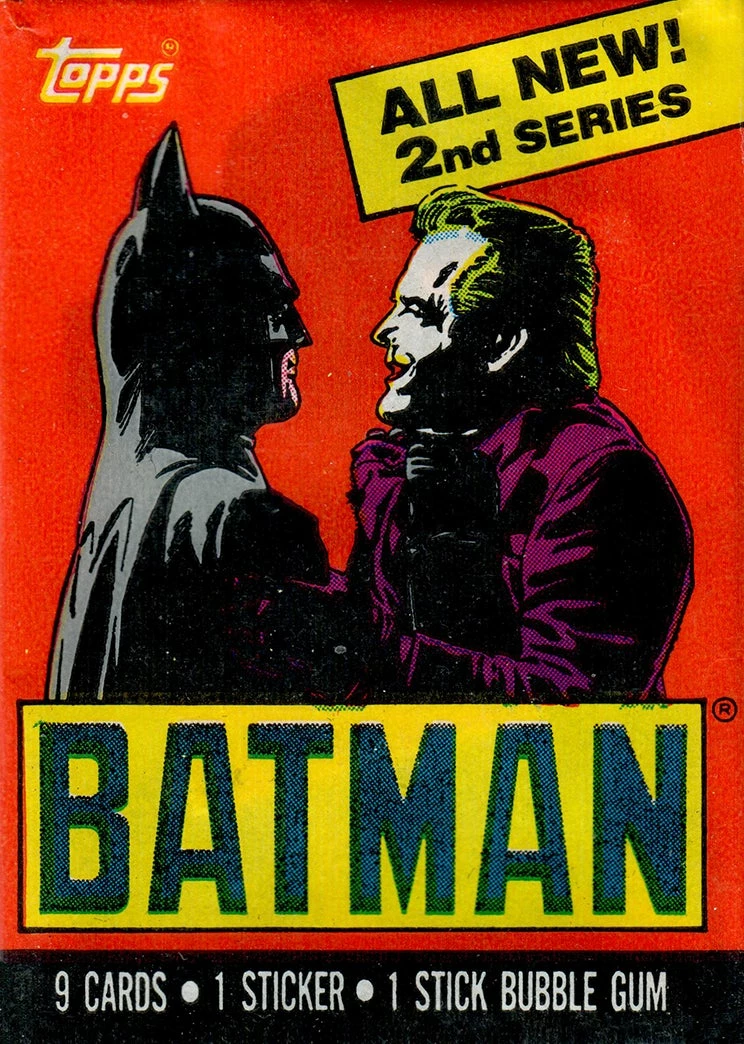 Collectors City TOPPS BATMAN WAX PACK 4 Collectors City TOPPS BATMAN WAX PACK - Image 4