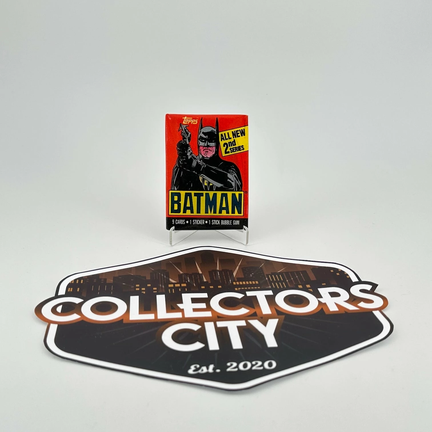 Collectors City TOPPS BATMAN WAX PACK 1 Collectors City TOPPS BATMAN WAX PACK