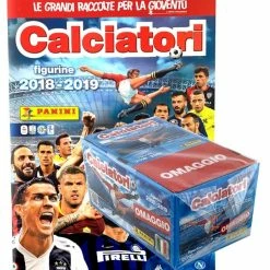Panini Calciatori 2018 - 2019 Sticker - Album + Gratis Display Mit 100 Tüten