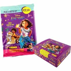 Panini Disney Encanto Trading Cards - Mega Starter-Set + Display