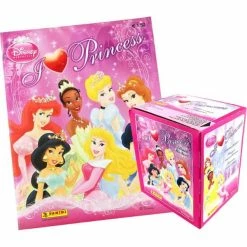 Panini Disney I Love Princess Sticker - Album + Display Mit 50 Tüten