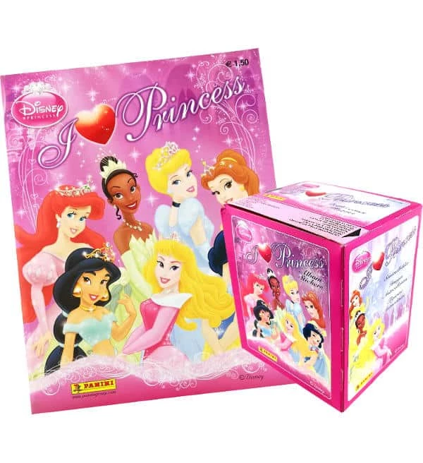 Panini Disney I Love Princess Sticker - Album + Display Mit 50 Tüten 1 Panini Disney I Love Princess Sticker - Album + Display Mit 50 Tüten