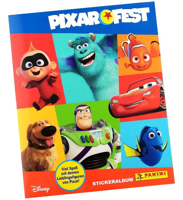 Panini Pixar Fest Sticker + Cards - Sammelalbum 1 Panini Pixar Fest Sticker + Cards - Sammelalbum