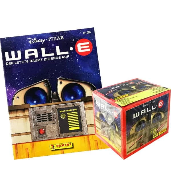Panini Disney Pixar Wall-E Sticker - Album + Display Mit 36 Tüten 1 Panini Disney Pixar Wall-E Sticker - Album + Display Mit 36 Tüten