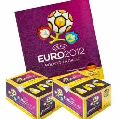 Panini EURO 2012 - Leeralbum + 2 Displays (200 Tüten)