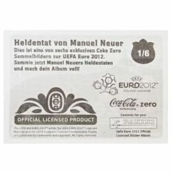 Panini EM Euro 2012 Manuel Neuer Sticker-Set