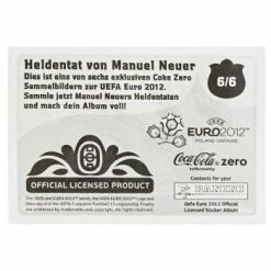 Panini EM Euro 2012 Manuel Neuer Sticker-Set -star wars shop panini euro 2012 manuel neuer heldentat info12