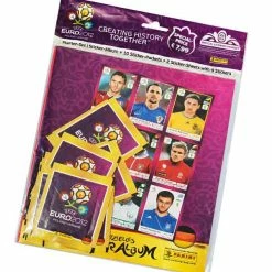 Panini Euro 2012 Starterset - Album + 10 Tüten + 18 Sticker