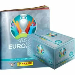 Panini EURO 2020 Pearl Edition Sticker - Album + Display Mit 100 Tüten