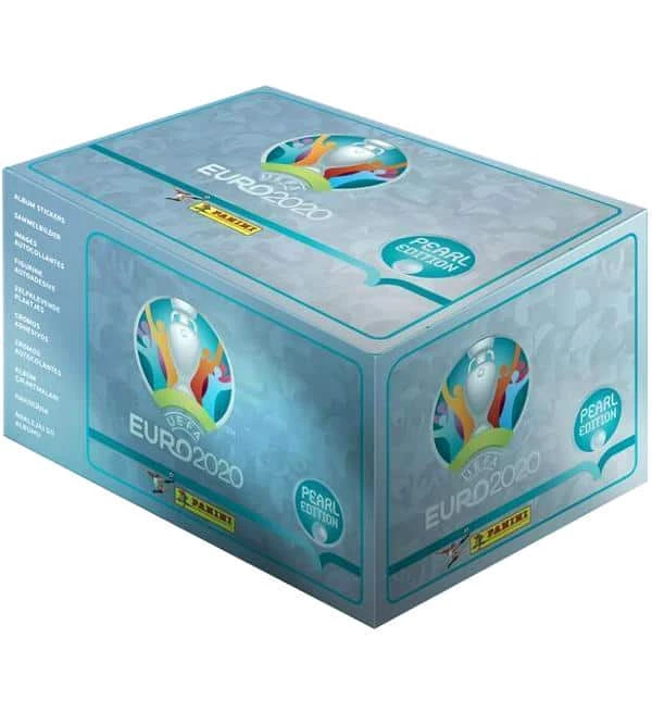 Panini EURO 2020 Pearl Edition Sticker - Display Mit 100 Tüten 1 Panini EURO 2020 Pearl Edition Sticker - Display Mit 100 Tüten