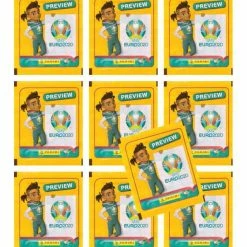 Panini EURO 2020 Preview Sticker Internationale Version - 10 Tüten