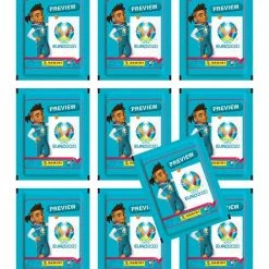 Panini EURO 2020 Preview Sticker - 10 Tüten
