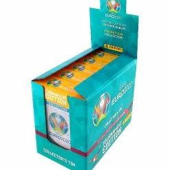 Panini EURO 2020 Tournament Edition Sticker - Display Mit 5 Tin Boxen