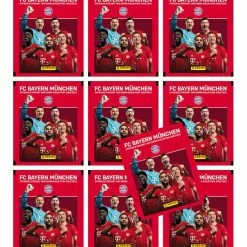 Panini FC Bayern München 2020/2021 Sticker + Cards - 10 Tüten