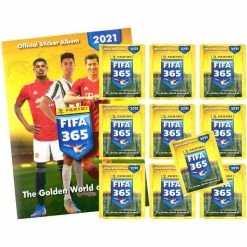 Panini FIFA 365 2021 Sticker - Album + 10 Tüten