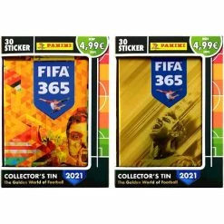 Panini FIFA 365 2021 Sticker - Pocket-Tins A+B Mit 60 Stickern