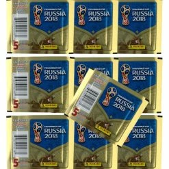 Panini WM 2018 Sticker - Version USA - 10 Tüten