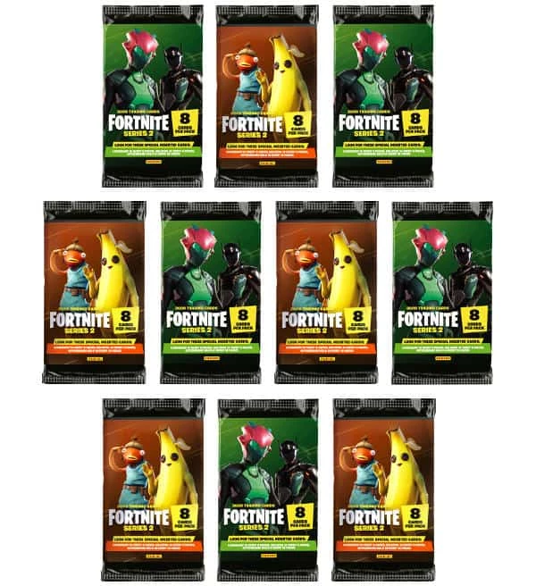 Panini Fortnite Series 2 Trading Cards - 10 Tüten 1 Panini Fortnite Series 2 Trading Cards - 10 Tüten