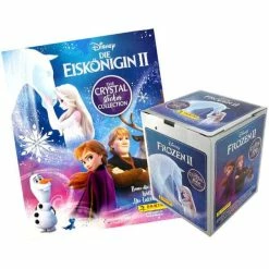 Panini Disney Die Eiskönigin 2 Crystal Sticker + Cards - Album + Display