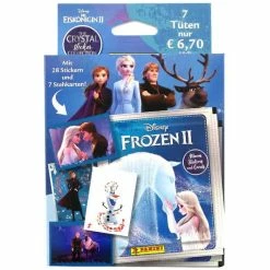 Panini Disney Die Eiskönigin 2 Crystal Sticker + Cards - Blister