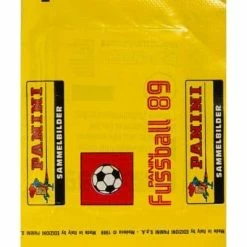 Panini Fußball 89 Tüte - Original Mit 6 Stickern