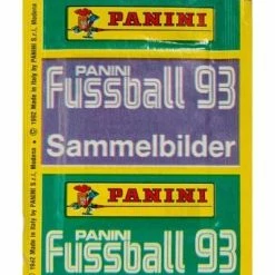 Panini Fußball 93 Tüte - Original Mit 6 Stickern