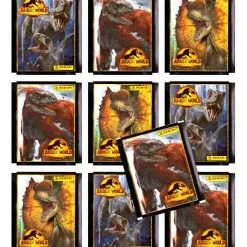Panini Jurassic World 3 Sticker + Cards - 10 Tüten