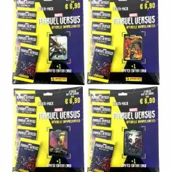 Panini Marvel Versus Trading Cards - 4 X Multi-Pack