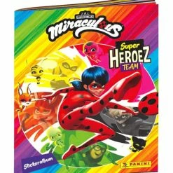Panini Miraculous Super Heroez Team Sticker + Cards - Sammelalbum