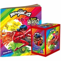 Panini Miraculous Super Heroez Team Sticker + Cards - Album + Display