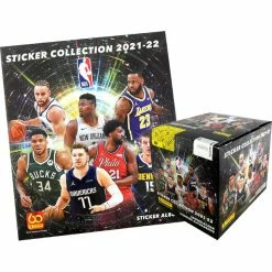 Panini NBA 2021-22 Sticker - Album + Display Mit 50 Tüten