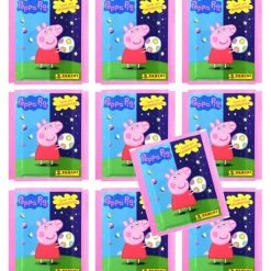 Panini Peppa Pig Spiele Mit Gegensätzen - Sticker + Cards - 10 Tüten