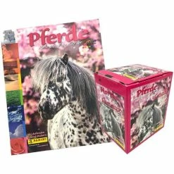 Panini Pferde Sticker - Reise Durch Die Welt Der Farben - Album + Display