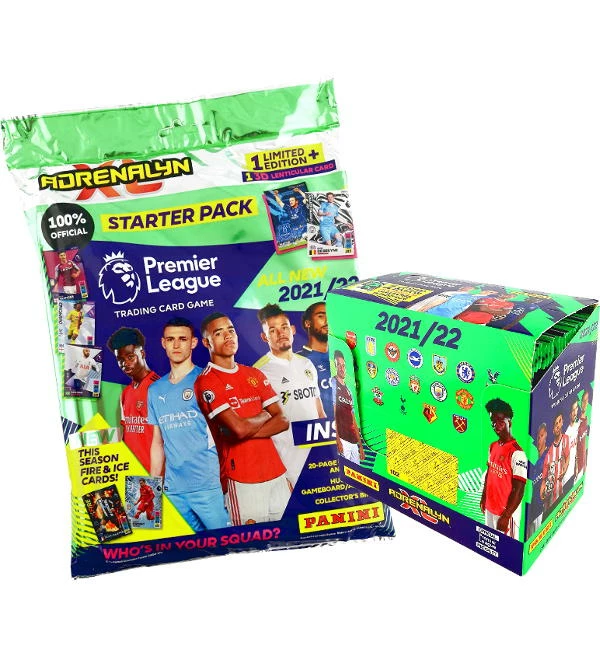 Panini Premier League 2021/22 Adrenalyn XL - Starter Pack + Display 1 Panini Premier League 2021/22 Adrenalyn XL - Starter Pack + Display