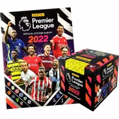 Panini Premier League 2022 Sticker - Album + Display Mit 50 Tüten