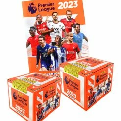 Panini Premier League 2023 Sticker - Album + 2 Displays (=100 Tüten)