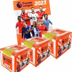 Panini Premier League 2023 Sticker - Album + 3 Displays (=150 Tüten)