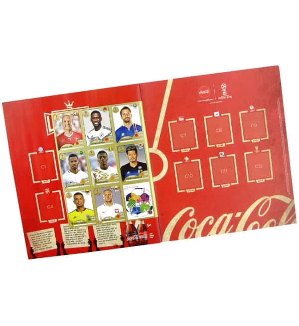Panini WM 2018 Sticker - Gold Edition Album 1 Panini WM 2018 Sticker - Gold Edition Album